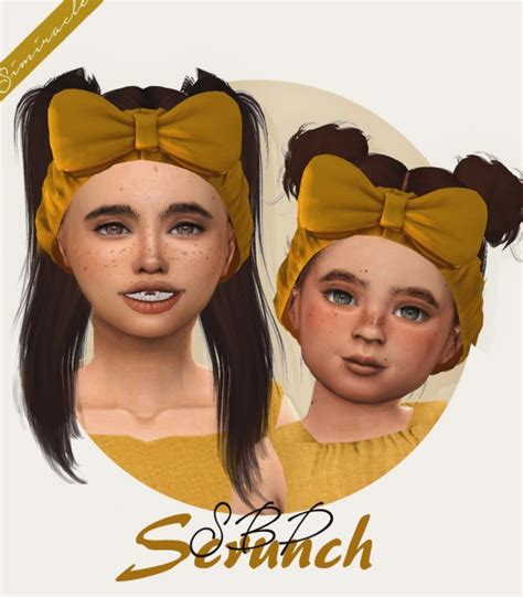 Simiracle Scrunch Headband • Sims 4 Downloads
