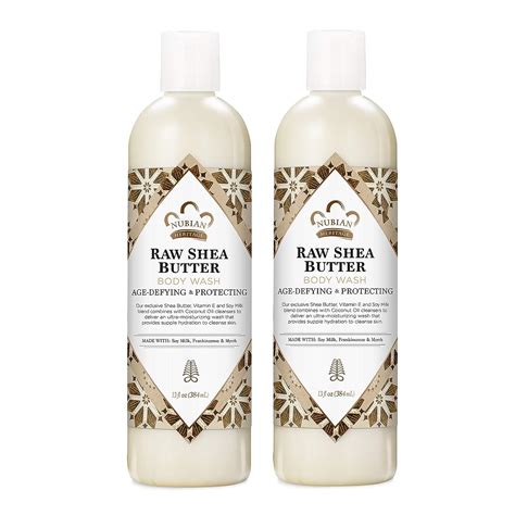 Nubian Heritage Body Wash For Dry Skin Raw Shea Butter