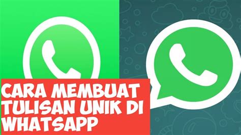Keunggulan dari aplikasi chatting whatsapp, salah satunya adalah bisa membuat stiker sendiri. Cara membuat tulisan unik di Whatsapp tanpa aplikasi || tutorial Whatsapp - YouTube