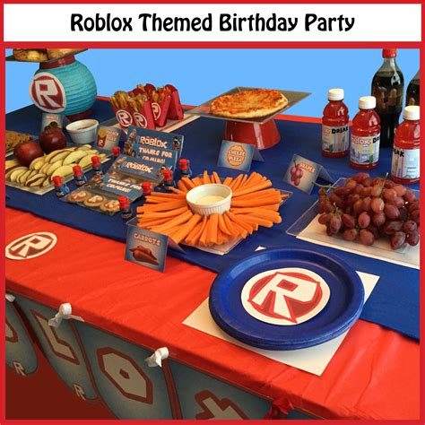 Pin On Roblox Themed Party