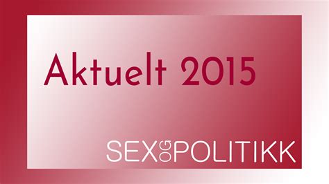Pressemelding Ny Daglig Leder I Sex Og Politikk Sex Og Politikk