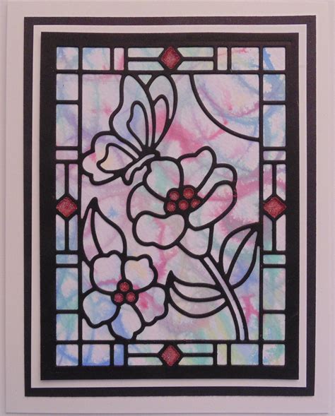 Inky Finger Zone Simple Stained Glass Window Ideas