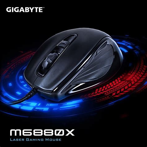Gigabyte Gaming Mouse Laser Black Usb Falcon Computers