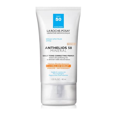 We had four testers with different skin types and complexions test seven sunscreens over several weeks, and we concluded that supergoop play everyday lotion spf 50 with sunflower extract will fit that bill for many people. 13 Best Tinted Face Sunscreens for Summer 2018 - Allure