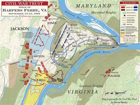 Harpers Ferry September 13 15 1862 Civil War Sites Civil War