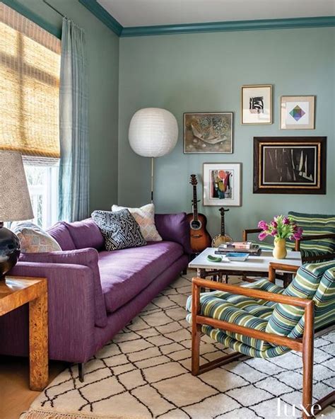 32 Ideas To Incorporate A Purple Sofa In Your Space Shelterness