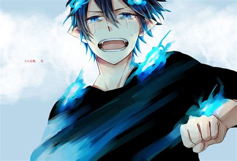 Blue Exorcist Rin Demon Form Wallpapers Images Blue Exorcist Rin