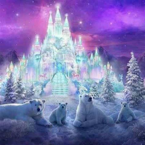 Polar Bears Winter Fantasy Castle Fantasy City Fantasy Castle Fantasy