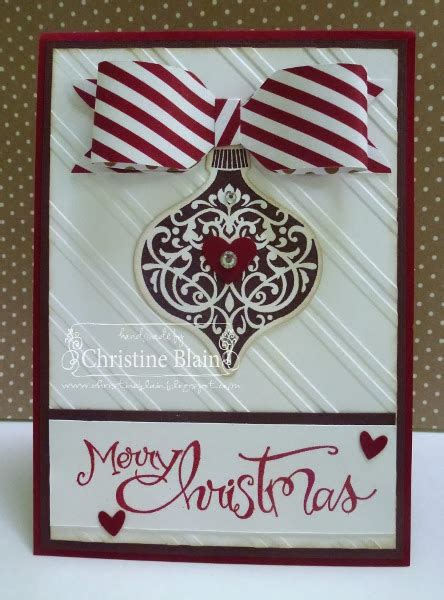Happy Heart Cards Mm 83 Stampin Up Ornament Keepsakes