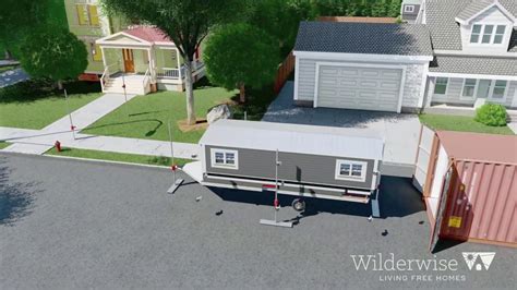 Modular Capabilities Shipping Container 5ft Easement And Backyard