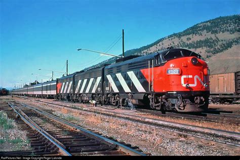 Cn Canadian National Railway Gmd Fp A At Jasper Alberta Canada