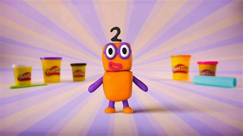 Numberblocks Learn Numbers With Play Doh Number 2 Learn With Play