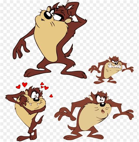 Free Download Hd Png Cartoon Character Taz Mania Vector Tasmanian Devil Cartoon Vector Png