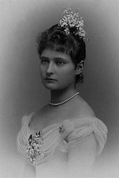 Princess Alix Of Hesse And By Rhine At Her First Ball In 1889