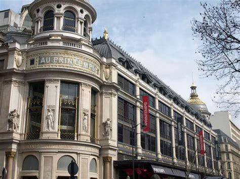 Top things to do in printemps department store. Paris stores and shops selection. Best quality and deals.
