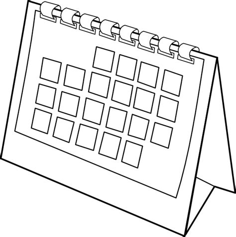 Calendar Clip Art At Vector Clip Art Online Royalty Free
