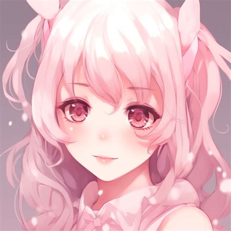 Cherry Blossoms And Pink Haired Girl Adorable Pink Anime Girl Pfp Images Image Chest Free