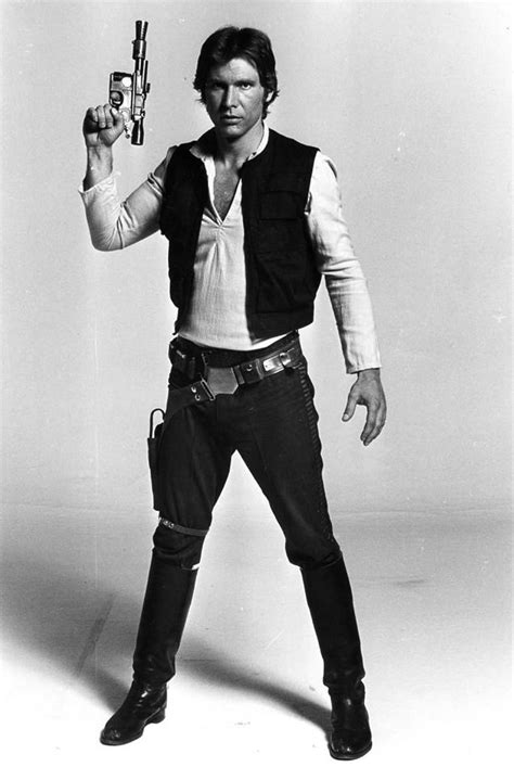 Harrison Ford As Han Solo Photo Shoot Star Wars Star Wars Geek