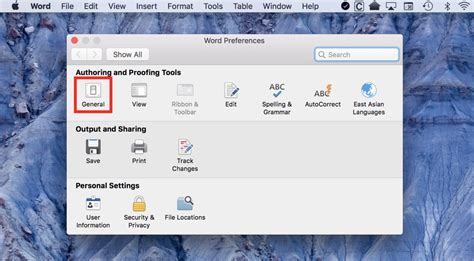 How To Configure Microsoft Word For Mac To Launch With A New Document