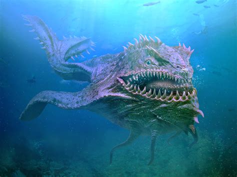 Sea monster by ufocome | Creatures | 3D | CGSociety