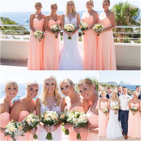 Peach Bridesmaids Dresses Beach Wedding Attire Peach Bridesmaid Dresses Wedding Bridesmaid