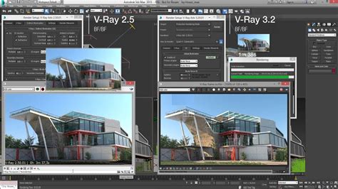 V Ray 32 For 3ds Max Vs V Ray 15 For 3ds Max Youtube