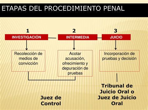 Sistema Penal Acusatorio Diagrama Explicativo Ppt Images
