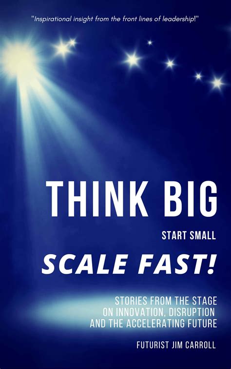 This book is for you if your life is a series of shattered dreams. My Newest Book: Think Big, Start Small, Scale Fast ...