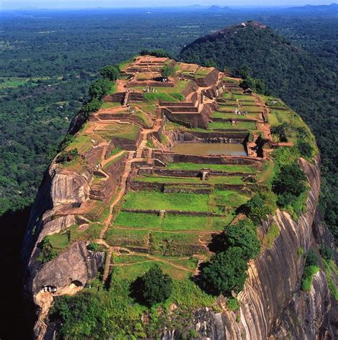 Lions Rock Sigiriya Sri Lanka Wonders Of The World Places To