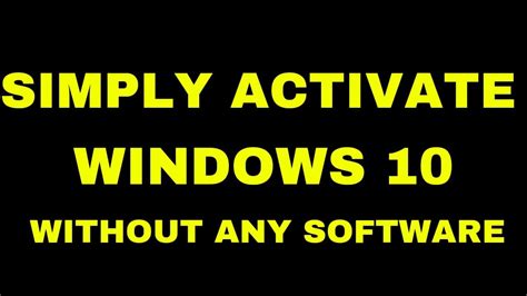How To Activate Windows 10 Pro In Laptop Youtube