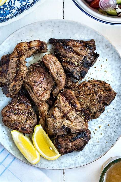 Combine lamb ribs with my greek marinade for lamb and you are hitting a culinary home run! Greek grilled lamb chops (paidakia) | Supergolden Bakes