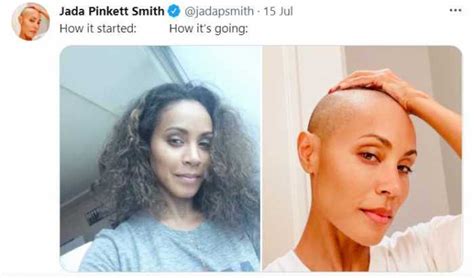 Jada Pinkett Smith Goes Bald Fans React Ubetoo
