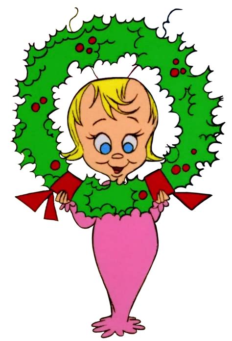 Cindy Lou Who Holds A Wreath By Topcatmeeces97 On Deviantart