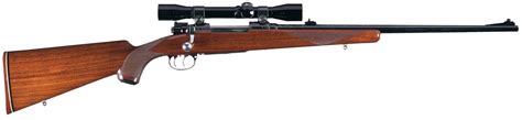 Engraved Custom Mauser Gew 98 Bolt Action Rifle With Scope Rock