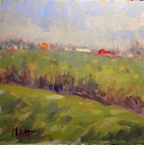 Art Painting And Prints Heidi Malott Impressionist Landscape Countryside Farmhouse Barn Spring