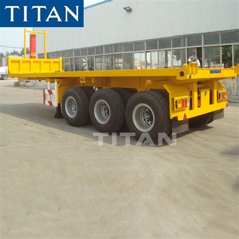 Titan 40ft 20ft Container Tipper Trailer For Sale China Container