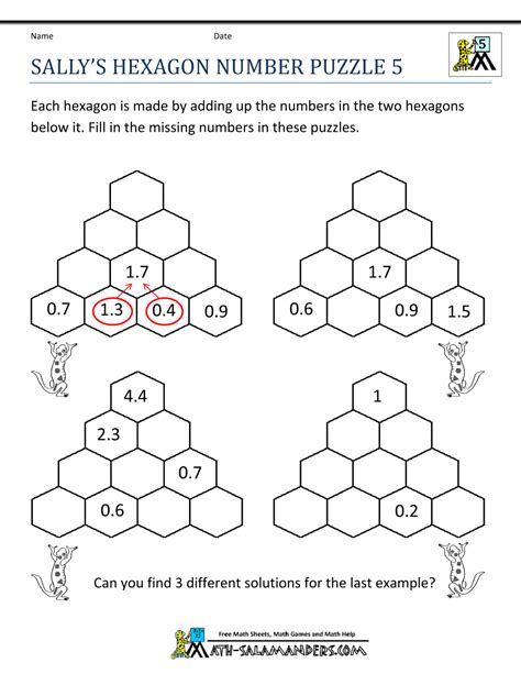 Math Riddles Worksheets Free Printable