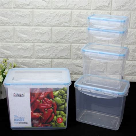 Airtight Plastic Containerskitchen Plastic Food Storage Containers