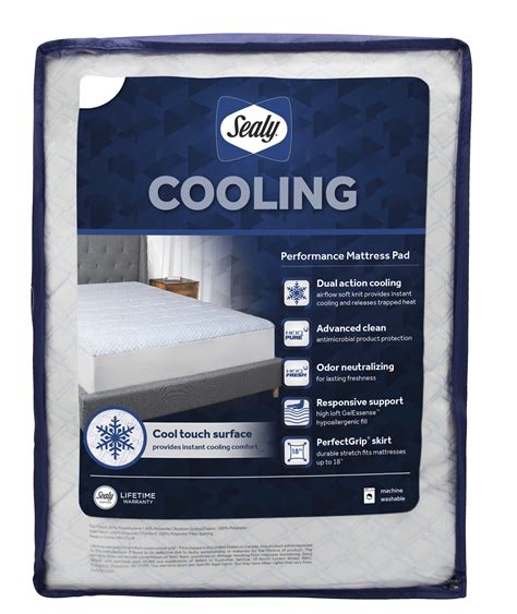 Sealy Cooling Mattress Pad Full