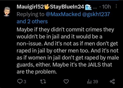 Irina Fein On Twitter Rt Maxmacked Incarcerated Women Are Being