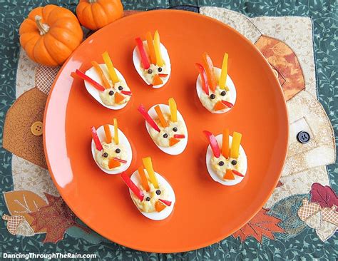 30 Ideas For Thanksgiving Deviled Eggs Decorations Most Popular Ideas