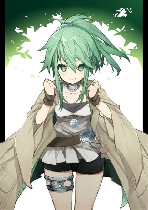Many lovely and interesting anime characters are designed as to have green hair, and we all have our favorite anime girls rocking this unusual hair color with a natural attitude. 17 Best images about Anime Girls - Green Hair on Pinterest ...