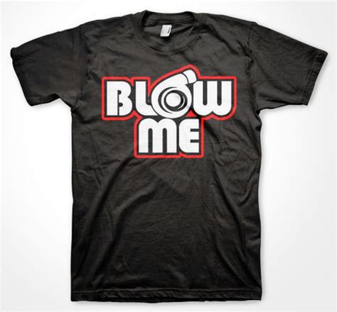 in race style blow me turbo t shirt