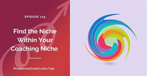 Ep 119 Find The Niche Within Your Coaching Niche Rhonda Hess