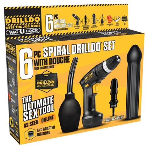 Секс набор Spiral Drilldo Set 6 Piece Sexy Time Интернет магазин