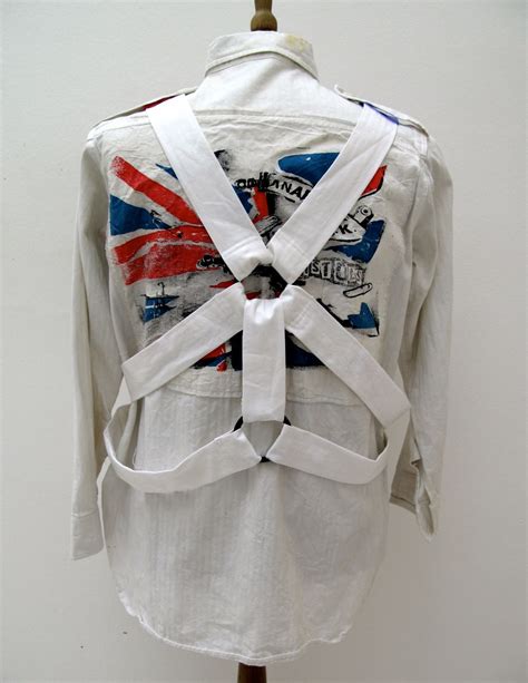 seditionaries parachute shirt designed by vivienne westwood and malcolm mclaren circa 1978