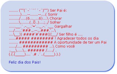 Agradecer todos os dias a oportunidade de ter um pai como você. Ser pai é... - Scrap de Feliz dia dos Pais, para orkut