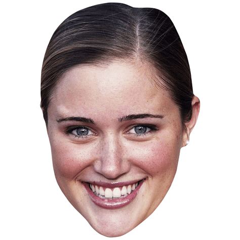 lauren maltby smile maske aus karton celebrity cutouts