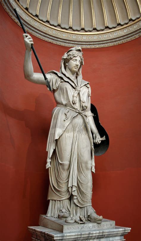 Statue Of Juno Sospita Rome Vatican Museums Pius Clementine Museum