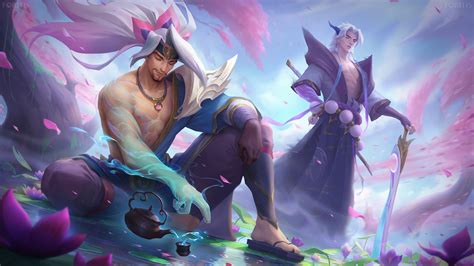 5120x2880 Resolution Yasuo And Yone League Of Legends 5k Wallpaper